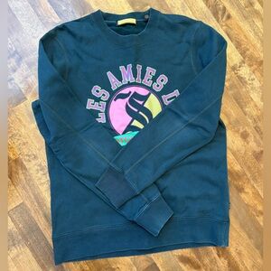 Scotch & Soda Teal Graphic Sweatshirt